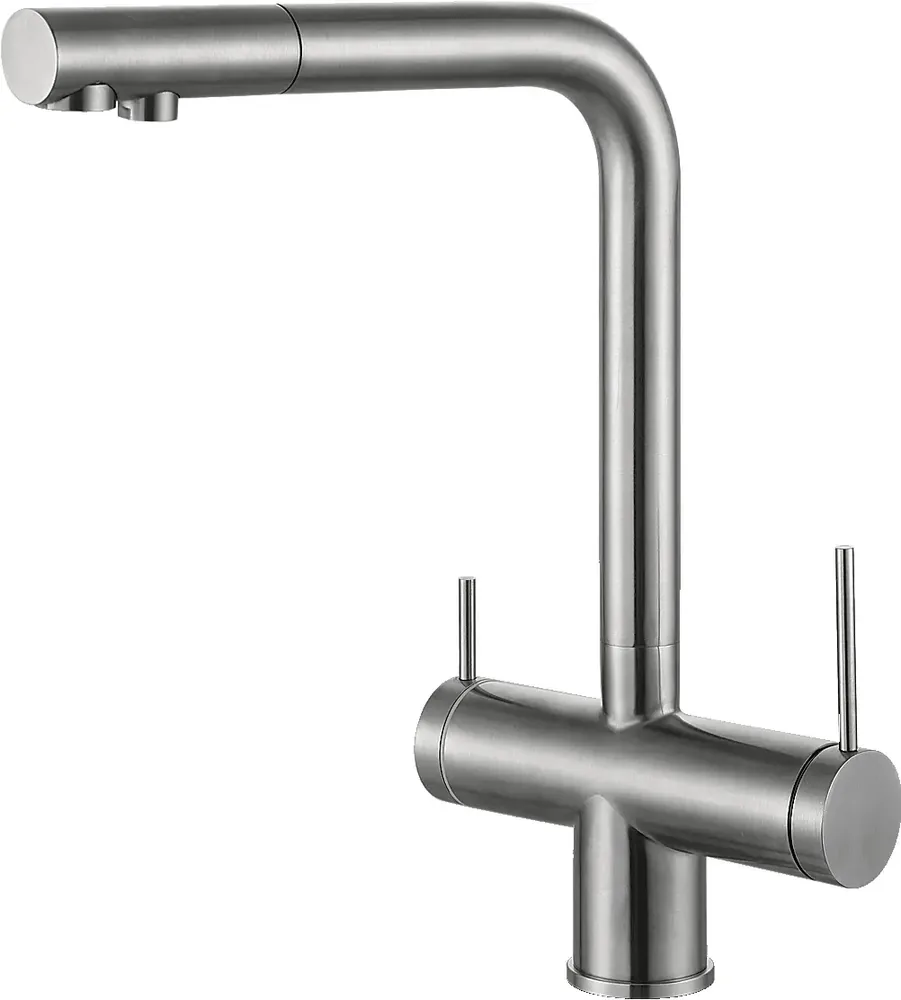 Чотирьохпозиційний змішувач Fabiano FKM 3140 SS Inox