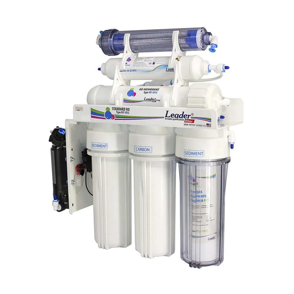 Фільтр зворотного осмосу Leader Standart RO-5 P bio — фото 3