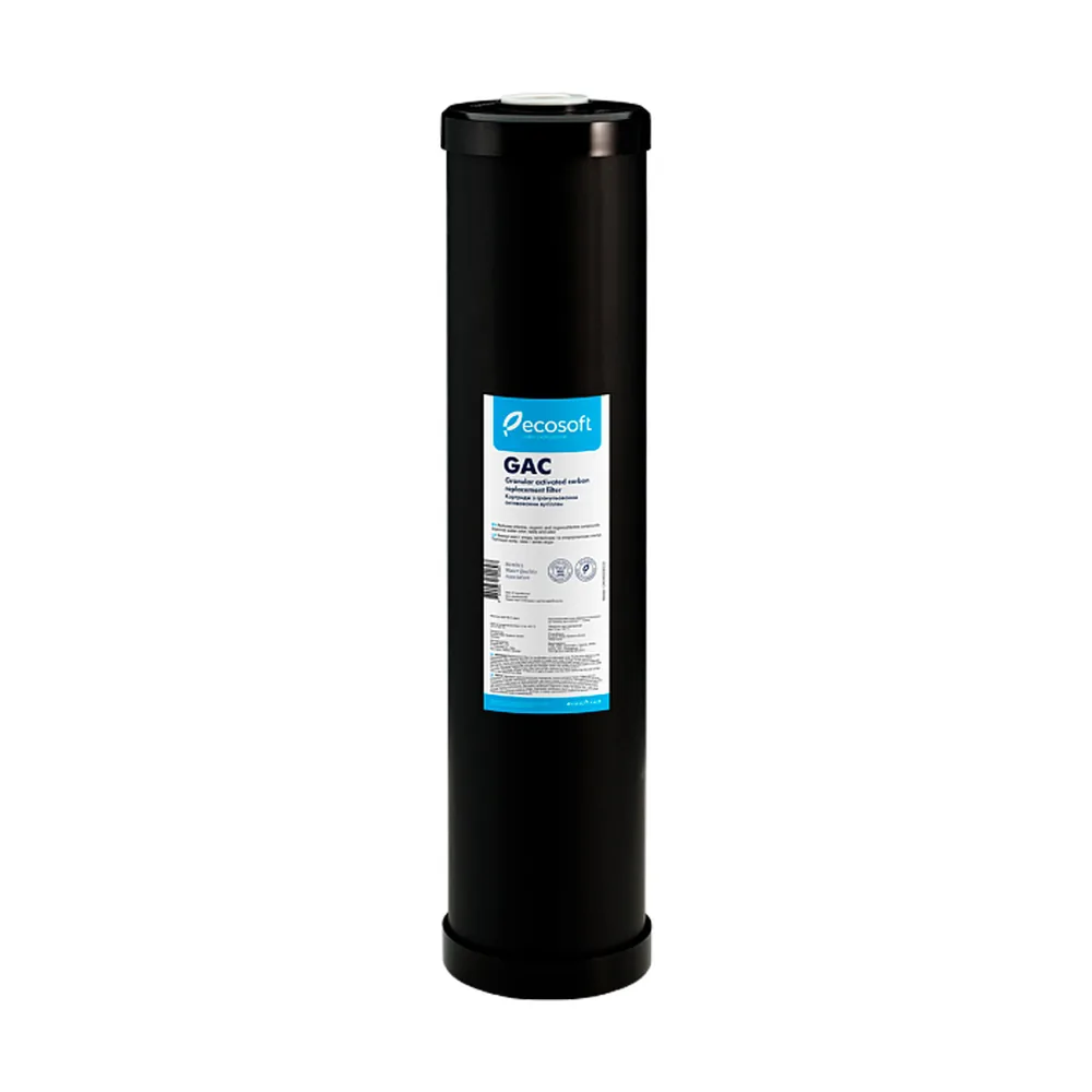Картридж із гранульованим активованим вугіллям Ecosoft 4,5"х20" ВВ20