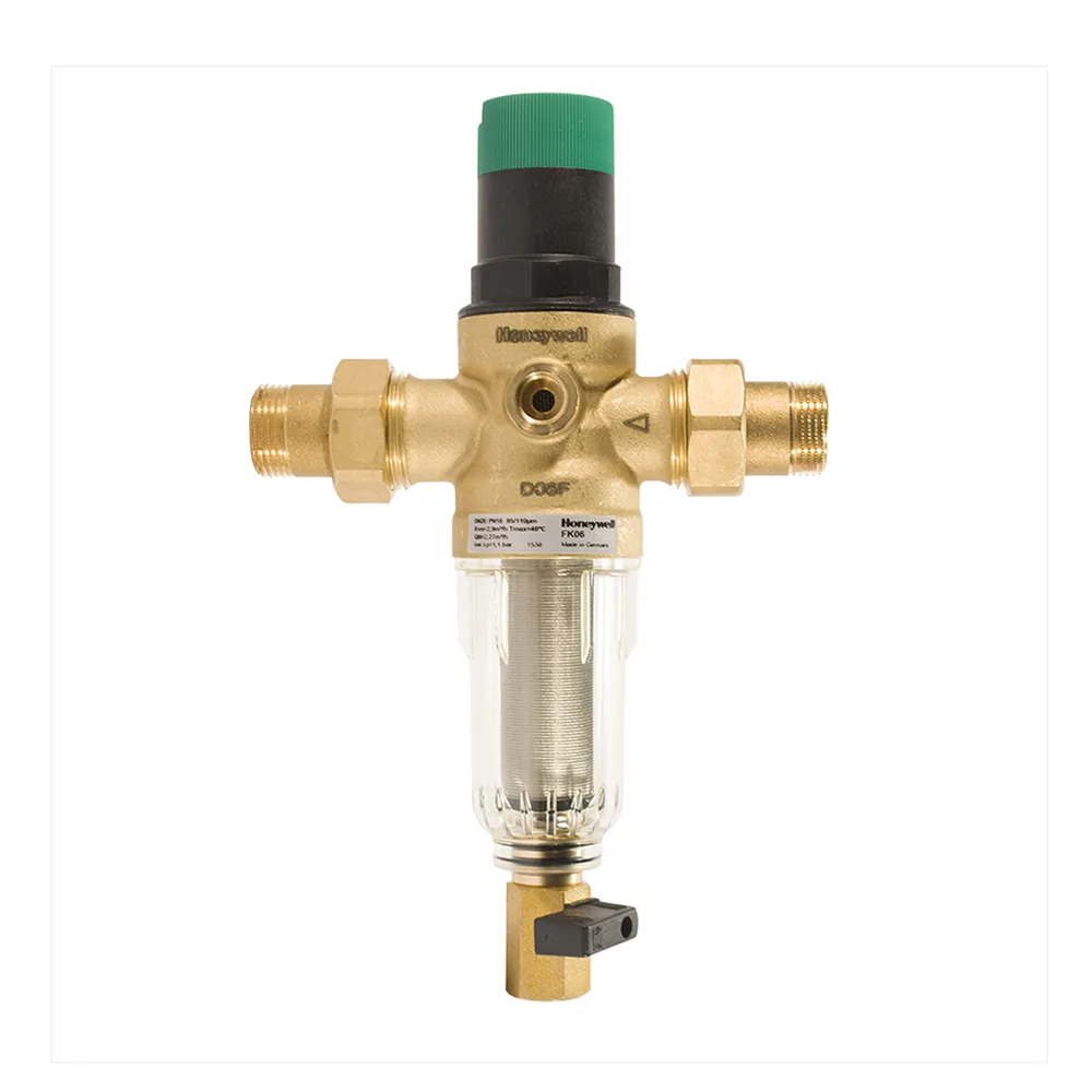 Фільтр механічного очищення HoneyWell (Resideo Braukmann) FK06-1 AA з редуктором