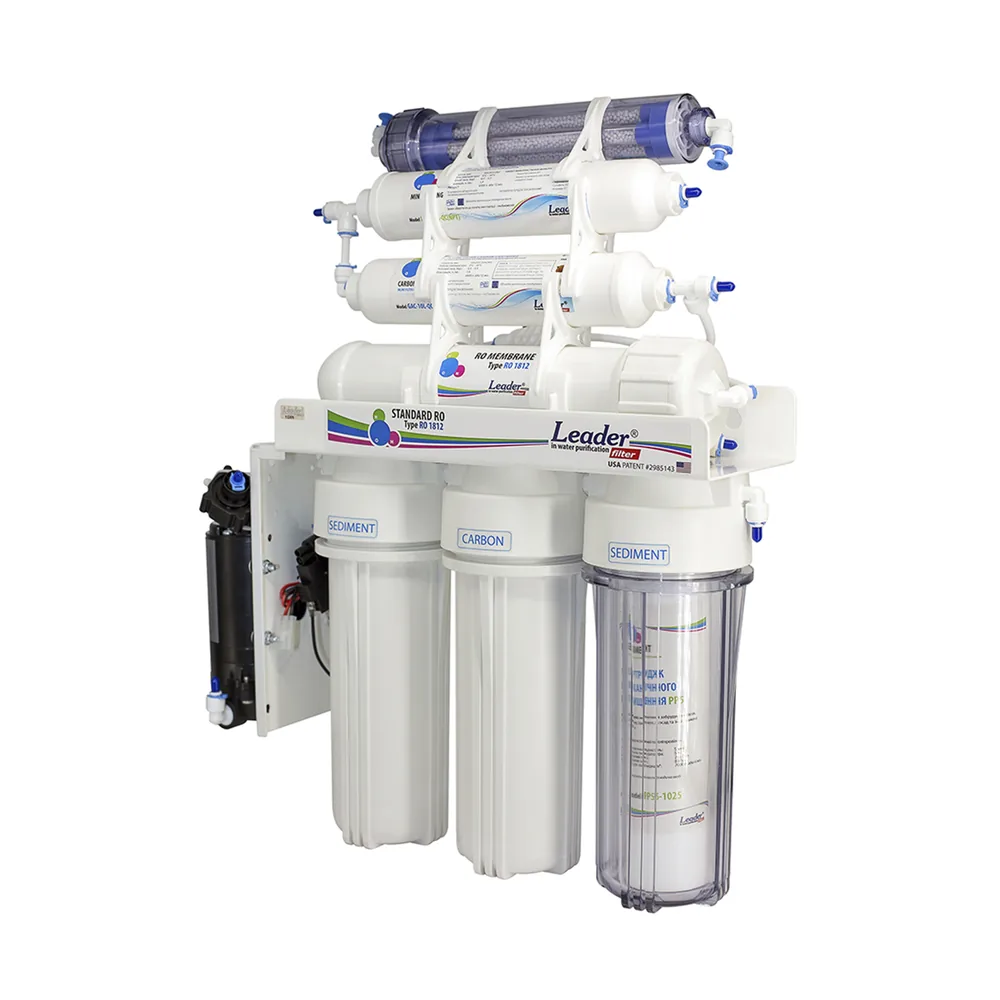 Фільтр зворотного осмосу Leader Standart RO-6 P bio — фото 2