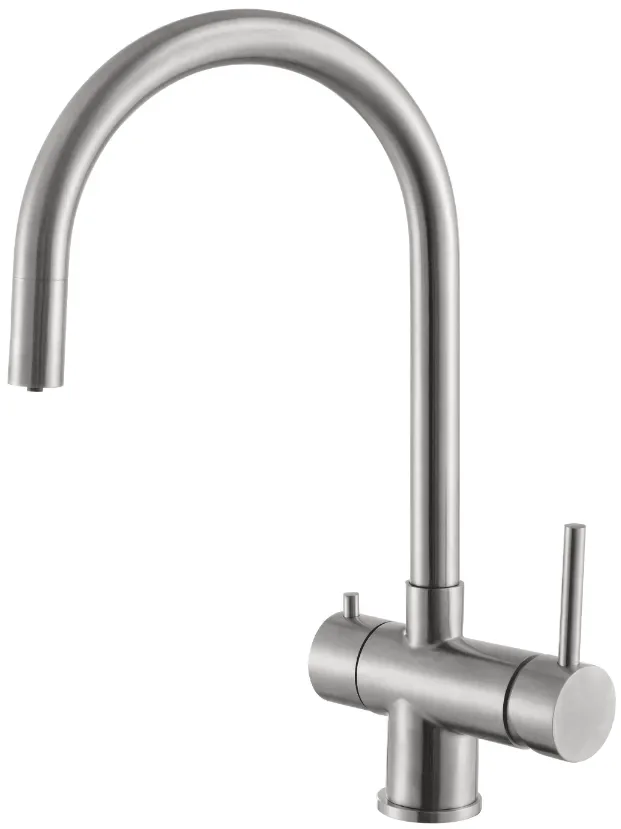 Трьохпозиційний змішувач Fabiano FKM 3118P SS Inox