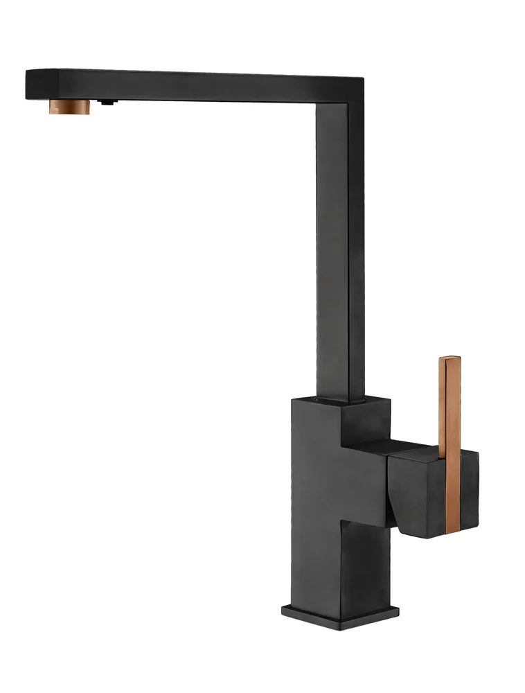 Трьохпозиційний змішувач Fabiano FKM 3123 SS Velvet Black Cooper