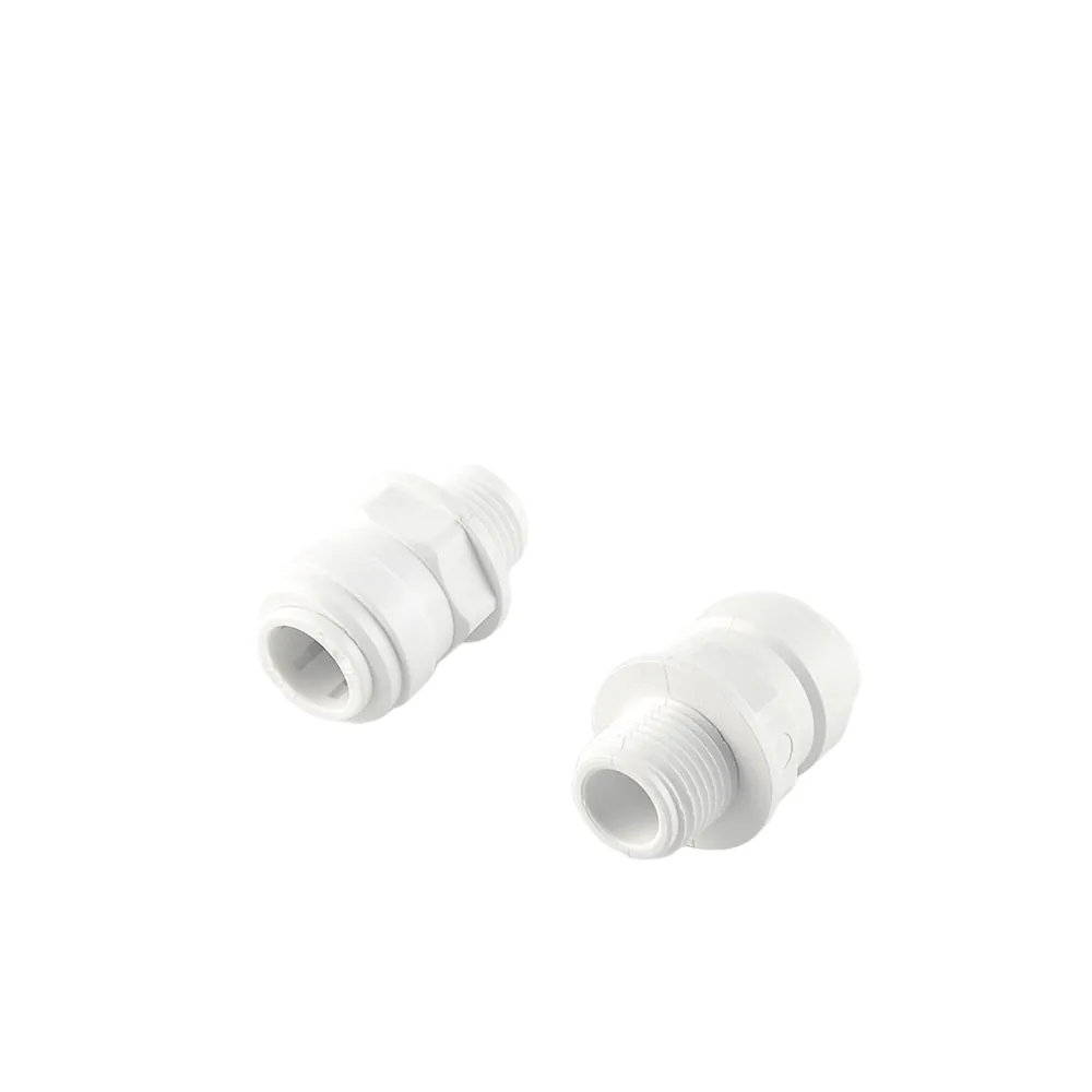 Фітинг прямий 1/4"-3/8" (трубка-різьба зовнішня)