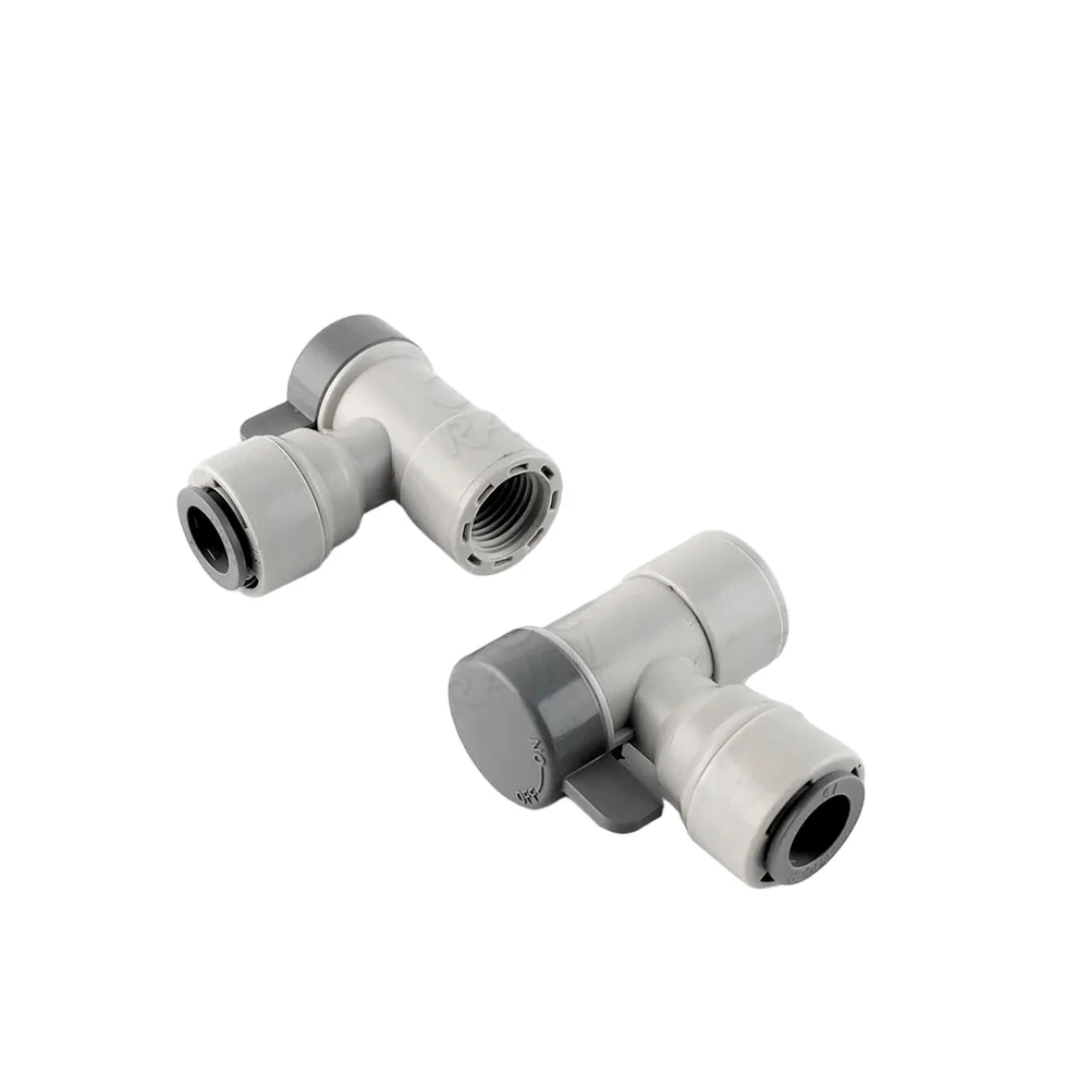Кран для бака 3/8"- 1/4" (трубка - внутрішня різьба)