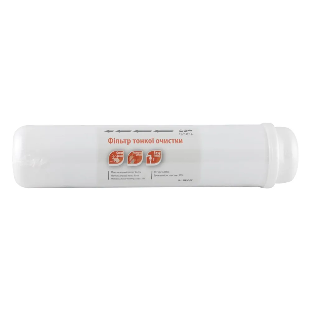Постфільтр вугільний IL-12W-C (Raifil) різьбовий
